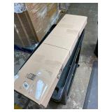 ChadMade Ceiling/Wall Mount Curtain Track Rod Set with Hooks, 6ft - 9ft Adjustable Length Window Rod Track Curtain Rail System For Living Room Bedroom, Work with Grommet and Pinch Pleated Curtain