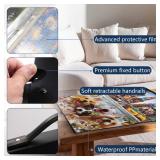 YMNLWZ Puzzle Storage 1000 Pieces Large-Capacity Storage Puzzle, 20 Transparent Pockets, Portable, Dustproof and Stain-Proof, Suitable for Puzzle Lovers to Collect Puzzle Storage Gifts