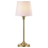 Cordless Table Lamp Rechargeable Gold - 1 Pack Brass 4000mAH Battery Operated Lamp for Decor, 3000K Stepless Dimming Touch Control Wireless Lamp for Bedroom, Dining Table, Counter, Living Room