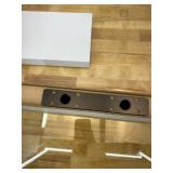 Homeforia White Floating Shelves 16 inch, High End Solid Real Wood 16inch Bathroom Floating Shelf for Wall Mounted, White Wooden 16 Floating Shelves, Heavy Duty Bracket, 16 X 6.5 X 1.75 inch, Set of 2