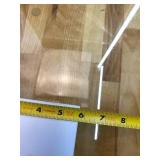 Homeforia White Floating Shelves 16 inch, High End Solid Real Wood 16inch Bathroom Floating Shelf for Wall Mounted, White Wooden 16 Floating Shelves, Heavy Duty Bracket, 16 X 6.5 X 1.75 inch, Set of 2