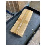 Homeforia White Floating Shelves 16 inch, High End Solid Real Wood 16inch Bathroom Floating Shelf for Wall Mounted, White Wooden 16 Floating Shelves, Heavy Duty Bracket, 16 X 6.5 X 1.75 inch, Set of 2