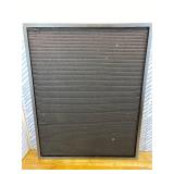 Large All Black Felt Letter Board | 24"x30" Classy Black Frame with 953 White Letters, Emojis & Characters | Premium Changeable Sign Boards for Price List Message Letterboard