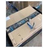 Christmas Train with Light and Sound, Hanging Christmas Train with Locomotive, Coal Wagon, Carriage, Sleigh and Tracks, Realistic for