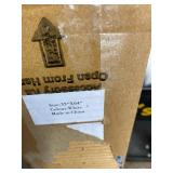 Persilux Custom Size Cordless Zebra Blinds for Windows with Jacquard Pattern Insulated Roller Shades Light Filtering Sheer Window Shades for Home, Office and Door Cream