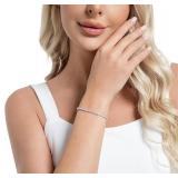 Fashion Bracelets for Women|Tennis Bracelets for Women|18K Gold Plated Bracelets for Women|Silver Women