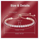 Fashion Bracelets for Women|Tennis Bracelets for Women|18K Gold Plated Bracelets for Women|Silver Women