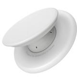 Sinjimoru for MagSafe Phone Grip, Plastic Magnetic Finger Grip for iPhone 17/16/15/14/13, Comfortable One-Touch Holding, M-Tap Tok White