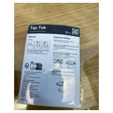 Sinjimoru for MagSafe Phone Grip, Plastic Magnetic Finger Grip for iPhone 17/16/15/14/13, Comfortable One-Touch Holding, M-Tap Tok White