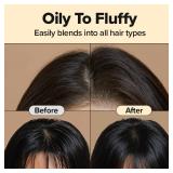 I DEW CARE Tap Secret Dry Shampoo Powder with Biotin - Tap Secret Original | Strengthening & Volumizing, Refillable, Travel size, Non-aerosol, Brunette, Korean Ginseng, Stocking Stuffers, 0.24 Oz