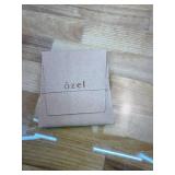 OZEL JEWELRY & GIFT Layered Gold Necklaces for Women - Crystal Colorful Delicate Cutting Pendant Necklace - 18K Gold Plated - Birthday Gifts (Made in Korea)