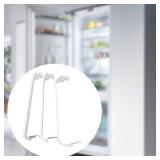 Yajuyi 3 Pieces Refrigerator Shelf Refrigerator Door Shelf Accessories for Refrigerator Part Sturdy Refrigerator Door Shelf Rack Bar