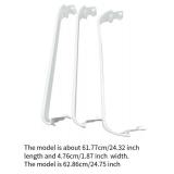 Yajuyi 3 Pieces Refrigerator Shelf Refrigerator Door Shelf Accessories for Refrigerator Part Sturdy Refrigerator Door Shelf Rack Bar