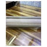 Persilux Free-Stop Cordless Roller Shades for Windows Light Filtering Shades, 5% Openness Solar Screen Semi Sheer Roller Blinds UV Protection for Office and Home. Easy to Install 34.5"W x 72"H, Beige