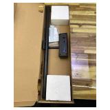 23.6 Inch Battery Operated Picture Lights for Wall Rechargeable Art Lighting for Paintings Wireless Gallery Lights with Remote Control and Dimmable Timed Off Black Wall Lights