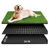 Dog Grass Pad with Tray, 34