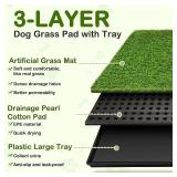 Dog Grass Pad with Tray, 34
