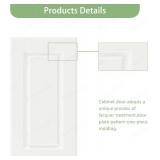 Built-in Cabinet Doors - Cabinet Replacement Doors for Kitchen, Living Room, Bedroom, Bathroom - 29 Inch High (White, 15.5 Inch Wide)