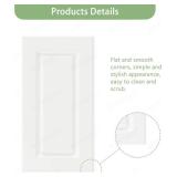 Built-in Cabinet Doors - Cabinet Replacement Doors for Kitchen, Living Room, Bedroom, Bathroom - 29 Inch High (White, 15.5 Inch Wide)