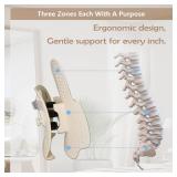 Back Support for Office Chair, Lumbar Support with Up & Down Adjustment,Ergonomic Lumbar Support Pillow for Office Chair, Lumbar Pillow for Home Office Desk Chairs