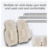 Back Support for Office Chair, Lumbar Support with Up & Down Adjustment,Ergonomic Lumbar Support Pillow for Office Chair, Lumbar Pillow for Home Office Desk Chairs