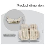 Back Support for Office Chair, Lumbar Support with Up & Down Adjustment,Ergonomic Lumbar Support Pillow for Office Chair, Lumbar Pillow for Home Office Desk Chairs