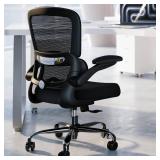 Retails for $120! TRALT Office Chair - Ergonomic Desk Chair with Adjustable Lumbar Support, Mesh Computer Chair, Executive Chairs for Home Office Comfortable Lumbar Support (Black)