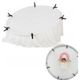 Kate Newborn Photography Props Stainless Steel Stand with 6 Clamps for Baby Photoshoot