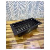 Automatic Crawl Space Vent 8x16 Inch, Auto Open/Close Foundation Vent Cover for Freeze Protection & Energy Saving | Easy Install Crawlspace Vents Replacement (Black, 1 Pack)