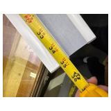 Persilux Custom Size Cellular Shades Cordless Blackout Roller Shades Bottom up Pleated Window Blinds Thermal Insulated Honeycomb Blinds for Windows, Home and Office Dark Grey