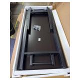 Retails for $117! DlandHome 47 inches Folding Table Computer Desk Portable Activity Conference Table Home Office Desk, Fully Assembled Black DND-ND5-120BB