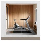 2 PCS Tempered Glass Home Gym Mirror 48 x 24 Inch (Each), Full Length Wall Mounted & Frameless Full Mirror for Gym, Yoga Studio, Dancing Studio