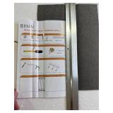 2 PCS Tempered Glass Home Gym Mirror 48 x 24 Inch (Each), Full Length Wall Mounted & Frameless Full Mirror for Gym, Yoga Studio, Dancing Studio