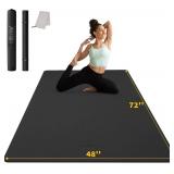 CAMBIVO Large Yoga Mat (6