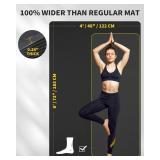CAMBIVO Large Yoga Mat (6
