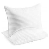 Beckham Hotel Collection Bed Pillows Standard/Queen Size Set of 2 - Original Soft Down Alternative Pillow for Sleeping - Soft Support for Back, Stomach or Side Sleepers