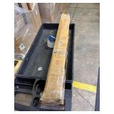 Single Sided Sidewalk Sign 24 x36 inch - Heavy Duty L-Frame Metal Poster Stand with Slide-in Design - Angled Outdoor Floor Display Holder for Store & Lobby (Frame Only) (Black-1PACK Single Sided)