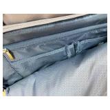 EMPSIGN Rolling Laptop Bag Women with Wheels, Briefcase for Women Fits Up to 15.6 Inch Laptop Briefcase on Wheels, Water-Repellent Overnight Rolling Computer Bag with RFID Pockets, Grey Pink