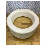 Carex Toilet Seat Riser, Elongated Raised Toilet Seat Adds 3.5 inches to Toilet Height, for Assistance Bending or Sitting, 300 Pound Weight Capacity Toilet Riser