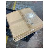 Farmhouse Round Semi Flush Mount Ceiling Light Red Rust Finish Dining Room Lighting Fixture Vintage Metal Ceiling Chandelier for Kitchen Bedroom 6 Light E12  18 Inches (6 Light)