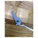 Drive Medical 11148-1 Folding Steel Bedside Commode Chair, Portable Toilet, Supports Individuals Weighing Up To 350 Lbs, with 7.5 Qt. Bucket and 13.5 Inch Seat, Grey