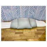 Lumbar Pillow for Sleeping,Sleeping Back for Sleep with Ergonomic Design & Breathable Ice Cotton Fabric, Ideal for Bed, Side & Back Sleepers