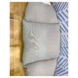 Lumbar Pillow for Sleeping,Sleeping Back for Sleep with Ergonomic Design & Breathable Ice Cotton Fabric, Ideal for Bed, Side & Back Sleepers