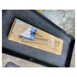 DNB Mahjong Rack Pusher Set - 4 Transparent Acrylic Mahjong Rack with Built in Pushers Set - Clear