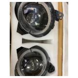Retails for $150! 9 Inch Round LED Headlights with Hi/Lo Beam DRL Halo Turn Signal Sealed Beam Lights Compatible with Jeep Wrangler JL/JLU 2018-2025, Gladiator JT 2020-2025 Unlimited Sport Rubicon Sah
