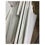 MOHOPE Narrow Bathroom Storage Cabinet, 72" Tall Slim Bathroom Cabinet with 2 Doors & Adjustable Shelves, Skinny Freestanding Floor Cabinet for Small Spaces, Living Room, White