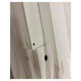 MOHOPE Narrow Bathroom Storage Cabinet, 72" Tall Slim Bathroom Cabinet with 2 Doors & Adjustable Shelves, Skinny Freestanding Floor Cabinet for Small Spaces, Living Room, White