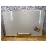 Double Sided Magnetic White Board, 36"x24" Dry Erase Whiteboard for Wall with Aluminum Frame Presentation Board for School, Office and Home