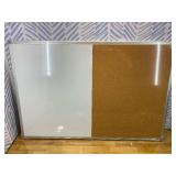 Double Sided Magnetic White Board, 36"x24" Dry Erase Whiteboard for Wall with Aluminum Frame Presentation Board for School, Office and Home