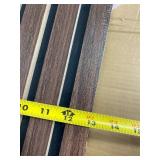 TONOR Wood Wall Panels for Wall, 4 Pack 47.2" x 23.6"(31ft ) Acoustic Wall Panels, Wood Slat Acoustic Panels for Noise Cancelling and Decoration, Living Room, Bedroom, Office, Walnut